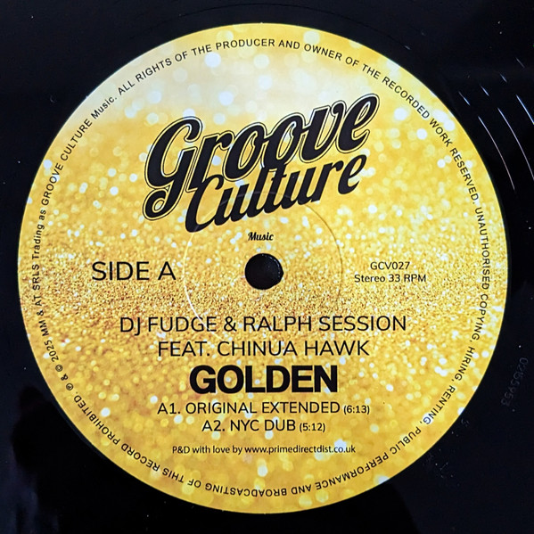 Fudge & Ralph Session Feat. Chinua Hawk - Golden | Groove Culture Music (GCV027) - 3 Fudge & Ralph Session Feat. Chinua Hawk - Golden | Groove Culture Music (GCV027) - 3