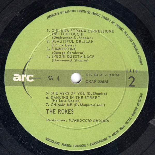 The Rokes - The Rokes | Arc (SA 4) - 4