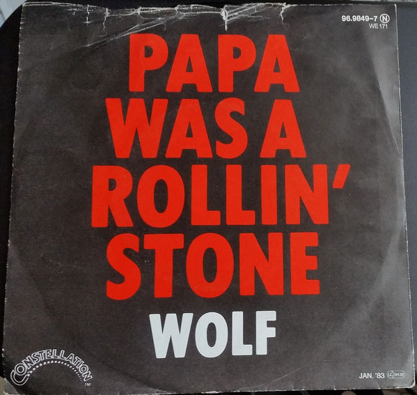 Bill Wolfer - Papa Was A Rollin' Stone | Constellation (96. 9849-7) - main
