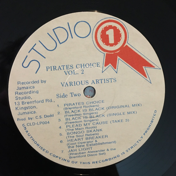 Various - Pirates Choice Vol. 2 | Studio One (CLD-LP 004) - 4 Various - Pirates Choice Vol. 2 | Studio One (CLD-LP 004) - 4