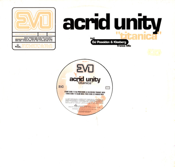 Acrid Unity - Titanica | Evo Records (EVO 001-1) - main