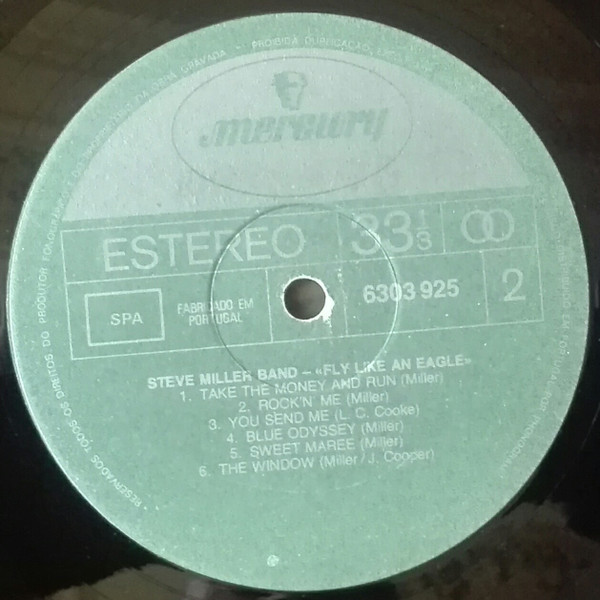 Steve Miller Band - Fly Like An Eagle | Mercury (6303 925) - 4