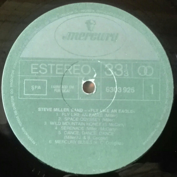 Steve Miller Band - Fly Like An Eagle | Mercury (6303 925) - 3