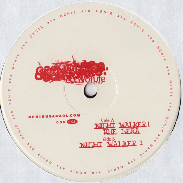 Gennaro Le Fosse - Night Walker | Convolute Records (Con 002) - main
