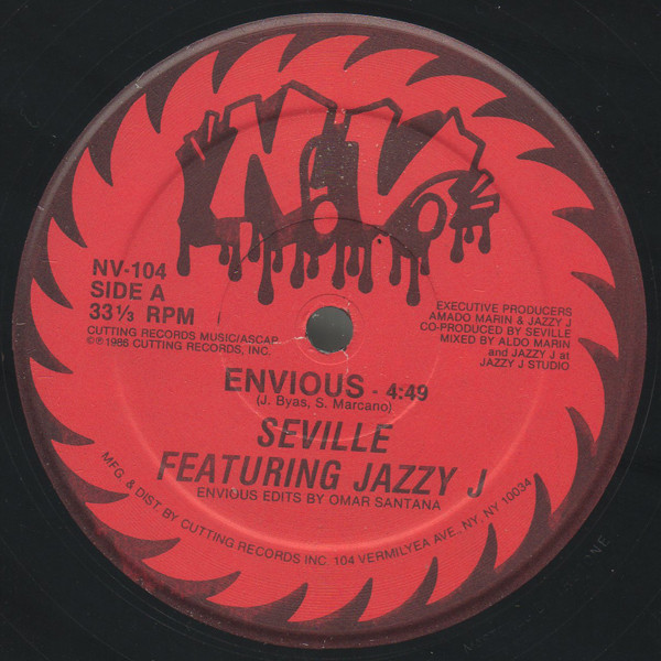 Seville Featuring Jazzy Jay - Envious | N.V. (NV-104)