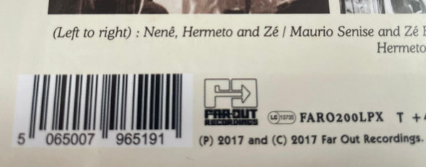 Hermeto Pascoal & Hermeto Pascoal & Grupo Vice Versa - Viajando Com O Som (The Lost '76 Vice-Versa Studio Session) | Far Out Recordings (FARO 200 LPX)