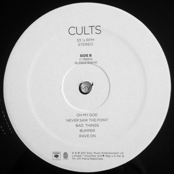 Cults - Cults | Columbia (88697 89614 1) - 4 Cults - Cults | Columbia (88697 89614 1) - 4