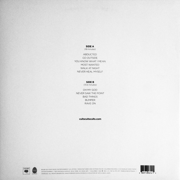 Cults - Cults | Columbia (88697 89614 1) - 2 Cults - Cults | Columbia (88697 89614 1) - 2