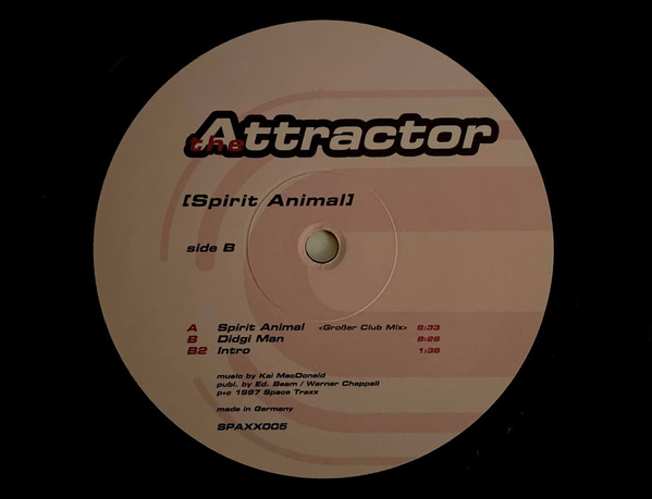 The Attractor - Spirit Animal | Space Traxx (SPAXX005) - 2