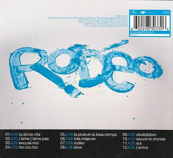 Zazie - Rodéo | Mercury (983 033 0) - 2
