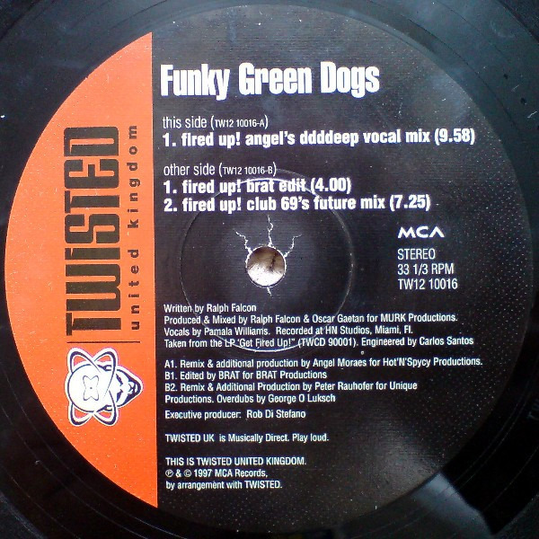 Funky Green Dogs - Fired Up! | Twisted United Kingdom (TW12 10016) - 4