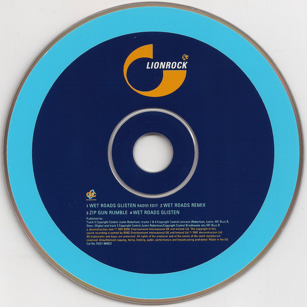 Lionrock - Wet Roads Glisten | Deconstruction (74321 48462 2) - 3