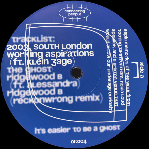 Joey G ii - The Ghost EP | Orphan Records (OR004) - main Joey G ii - The Ghost EP | Orphan Records (OR004) - main