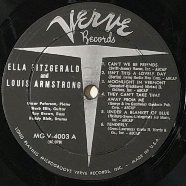 Ella Fitzgerald And Louis Armstrong - Ella And Louis | Verve Records (MG V-4003) - 3 Ella Fitzgerald And Louis Armstrong - Ella And Louis | Verve Records (MG V-4003) - 3