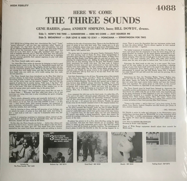 The Three Sounds - Here We Come | Rat Pack Records (BLP 4088) - 3 The Three Sounds - Here We Come | Rat Pack Records (BLP 4088) - 3
