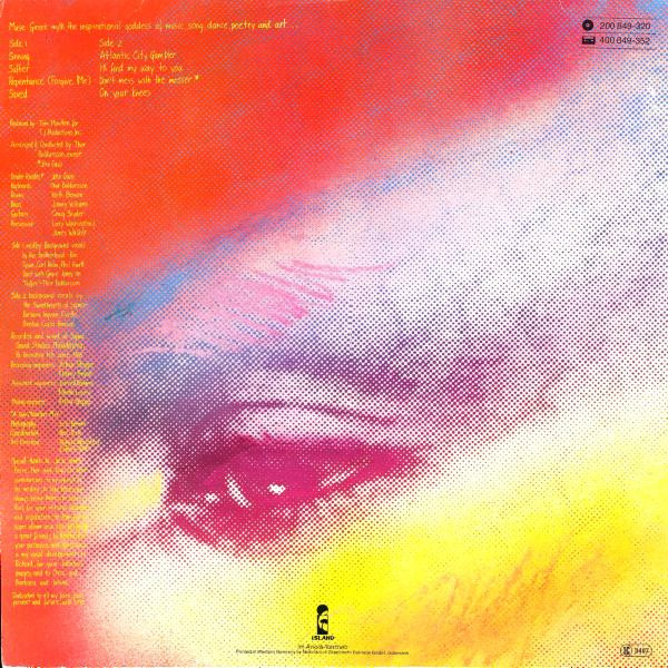 Grace Jones - Muse | Island Records (200 849) - 4