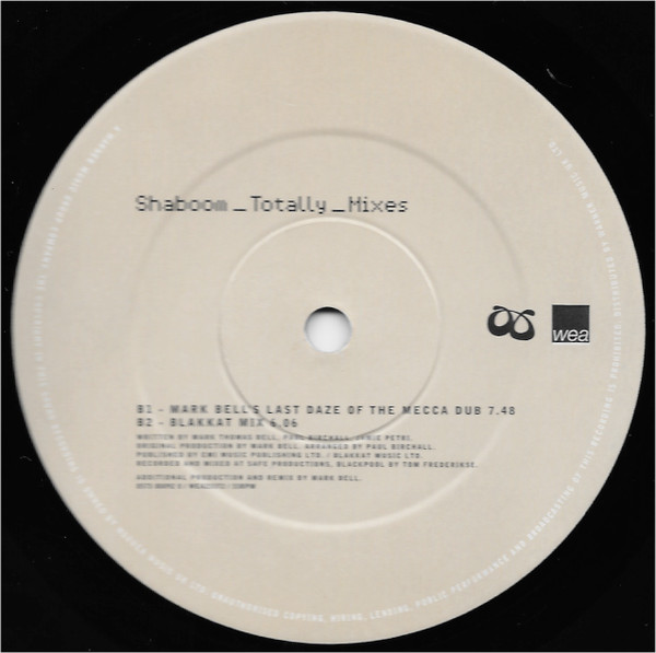 Shaboom - Totally Mixes | WEA (WEA233T2) - 4