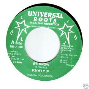 Knaty P - We Know | Universal Roots (UR7-008)