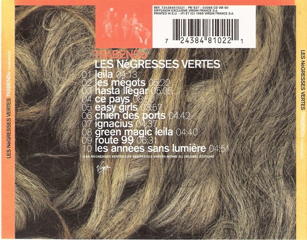Les Negresses Vertes - Trabendo | Virgin (724384810221) - 2