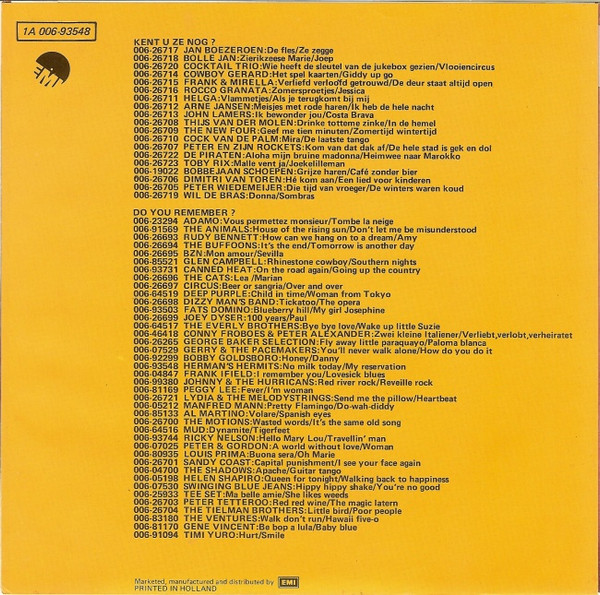 Herman's Hermits - No Milk Today / My Reservation | Columbia (1A 006-93548) - 2