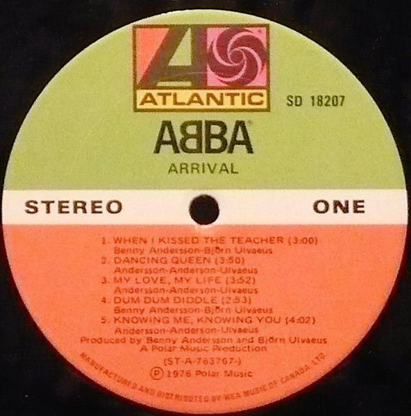 ABBA - Arrival | Atlantic (SD 18207) - 3