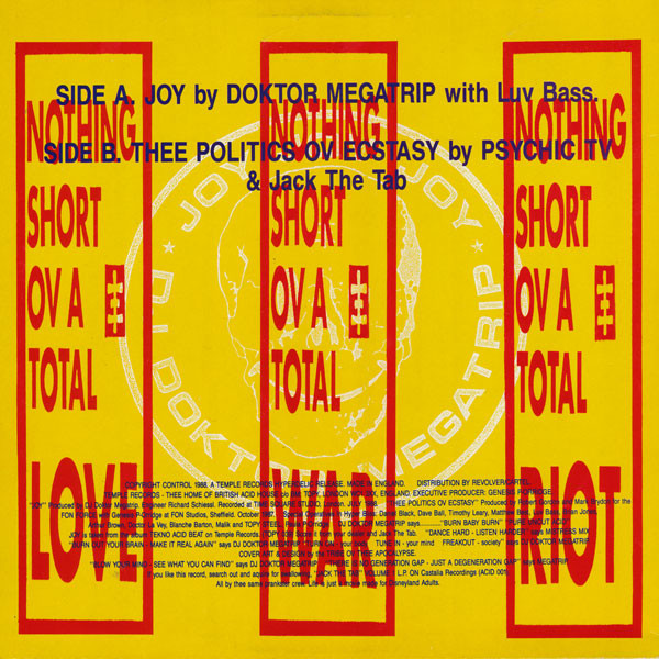 DJ Doktor Megatrip - Joy | Temple Records (TOPY 040) - 2 DJ Doktor Megatrip - Joy | Temple Records (TOPY 040) - 2