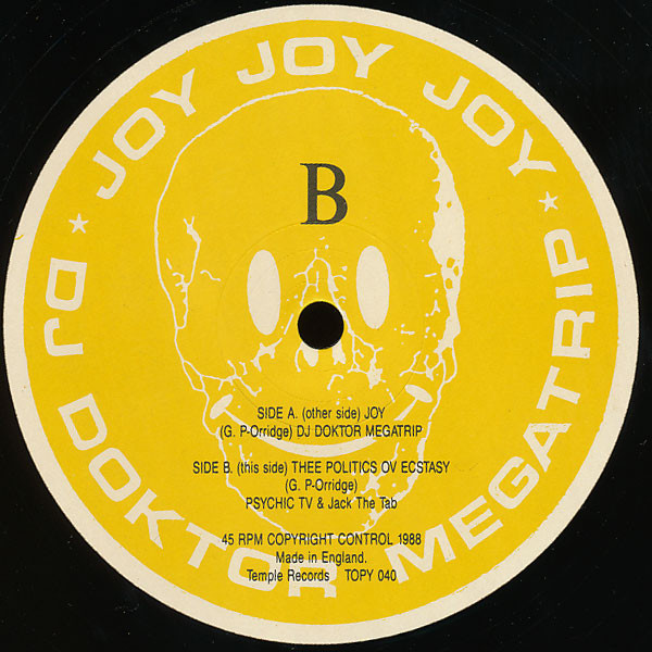 DJ Doktor Megatrip - Joy | Temple Records (TOPY 040) - 4 DJ Doktor Megatrip - Joy | Temple Records (TOPY 040) - 4