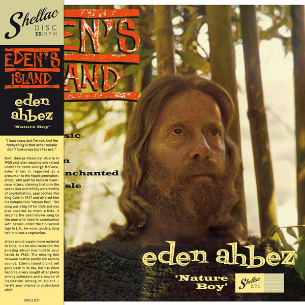 Eden Ahbez - Eden's Island (The Music Of An Enchanted Isle) | Shellac Disc (SHELL021) - main Eden Ahbez - Eden's Island (The Music Of An Enchanted Isle) | Shellac Disc (SHELL021) - main