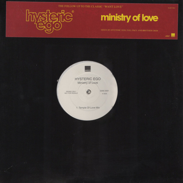 Hysteric Ego - Ministry Of Love | WEA (SAM 2061) - main Hysteric Ego - Ministry Of Love | WEA (SAM 2061) - main
