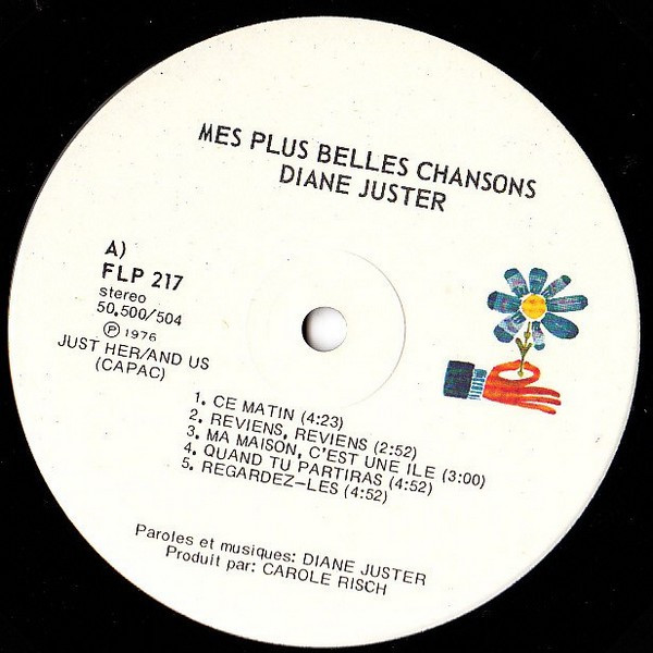 Diane Juster - Mes Plus Belles Chansons | Fleur (FLP-217) - 3