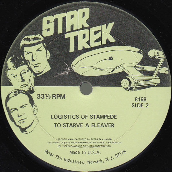 Unknown Artist - Star Trek | Peter Pan Records (8168) - 4 Unknown Artist - Star Trek | Peter Pan Records (8168) - 4