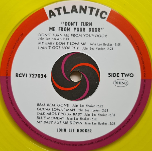John Lee Hooker - Don't Turn Me From Your Door | Atlantic (RCV1 727034) - 4 John Lee Hooker - Don't Turn Me From Your Door | Atlantic (RCV1 727034) - 4