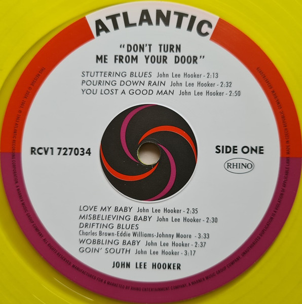 John Lee Hooker - Don't Turn Me From Your Door | Atlantic (RCV1 727034) - 3 John Lee Hooker - Don't Turn Me From Your Door | Atlantic (RCV1 727034) - 3