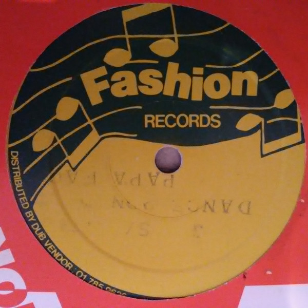Papa Face - Dance Pon The Corner | Fashion Records (TOP 003) - main