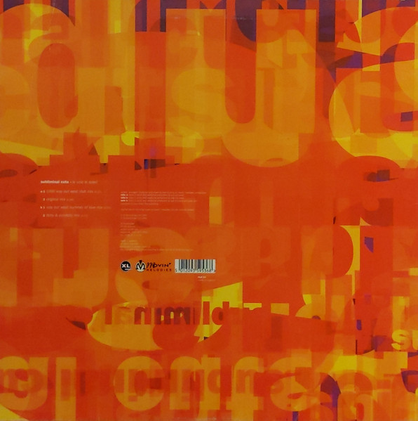 Subliminal Cuts - Le Voie Le Soleil | XL Recordings (XLR 53) - 2