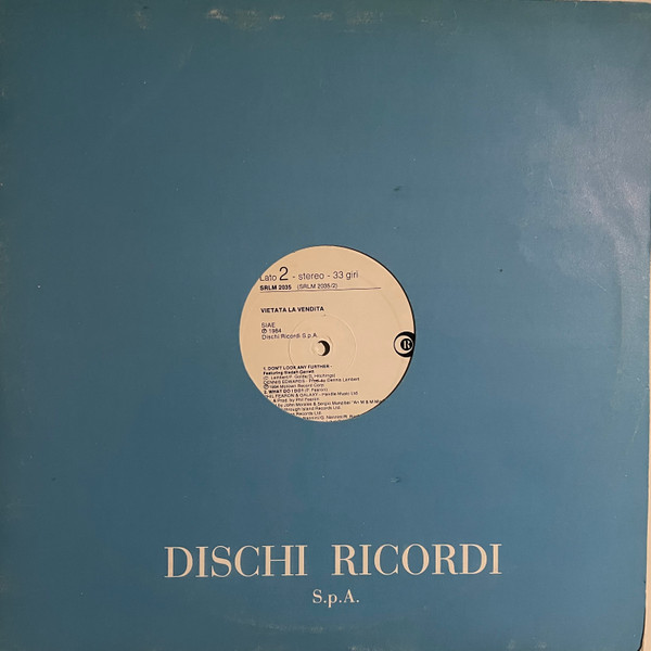 Various - Untitled | Ricordi (SRLM 2035) - main