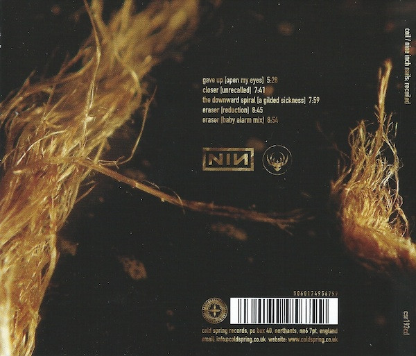 Coil / Nine Inch Nails - Recoiled | Cold Spring (csr193cd) - 3