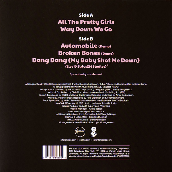 Kaleo - All The Pretty Girls Ep | Elektra Records (075678603020) - 5 Kaleo - All The Pretty Girls Ep | Elektra Records (075678603020) - 5