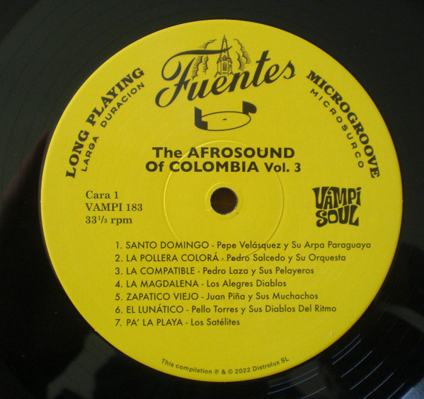 Various - The Afrosound Of Colombia Vol. 3 | Vampi Soul (VAMPI 183) - 3