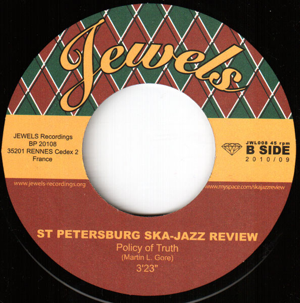 St. Petersburg Ska-Jazz Review - Night On The Bus / Policy Of Truth | Jewels (JWL008) - 2