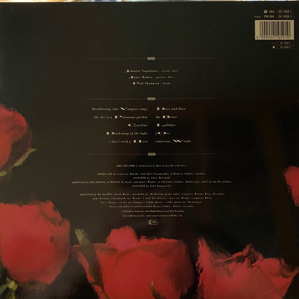 Concrete Blonde - Bloodletting | I.R.S. Records (064-24 1059 1) - 2 Concrete Blonde - Bloodletting | I.R.S. Records (064-24 1059 1) - 2