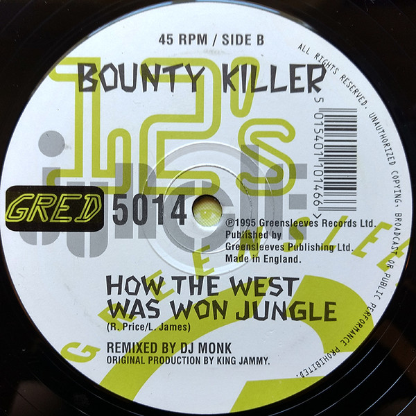 Bounty Killer - See You No More (2004) Jungle | Greensleeves Records (GRED 5014) - 2