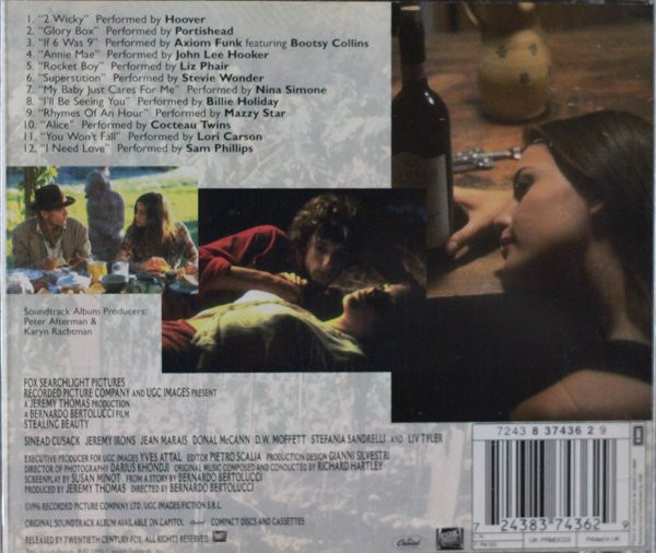 Various - Stealing Beauty (Music From The Motion Picture) | Capitol Records (7243 8 37436 2 9) - 2 Various - Stealing Beauty (Music From The Motion Picture) | Capitol Records (7243 8 37436 2 9) - 2