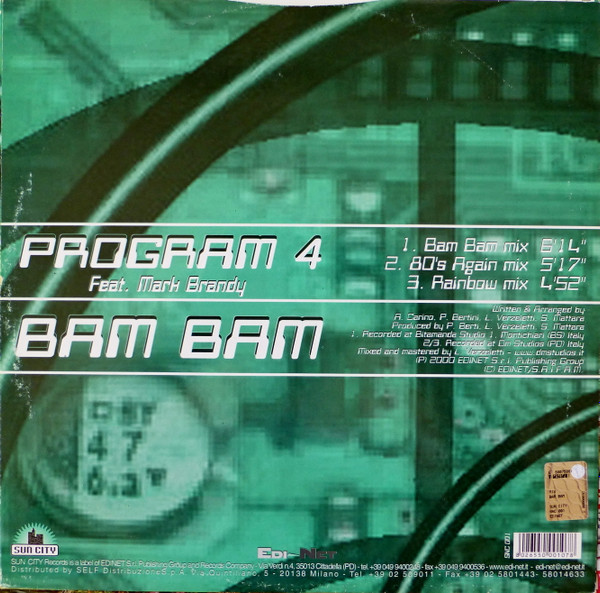 Program 4 Feat. Mark Brandy - Bam Bam | Sun City (SNC 001) - 2 Program 4 Feat. Mark Brandy - Bam Bam | Sun City (SNC 001) - 2