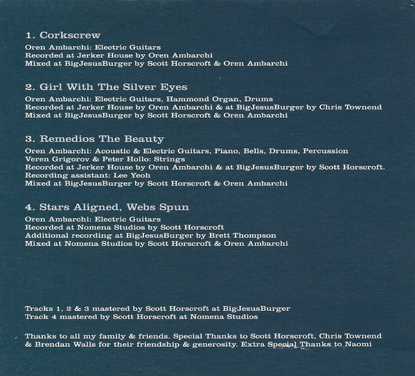 Oren Ambarchi - Grapes From The Estate CD DIGI PAK | Touch (TO:61) - 4
