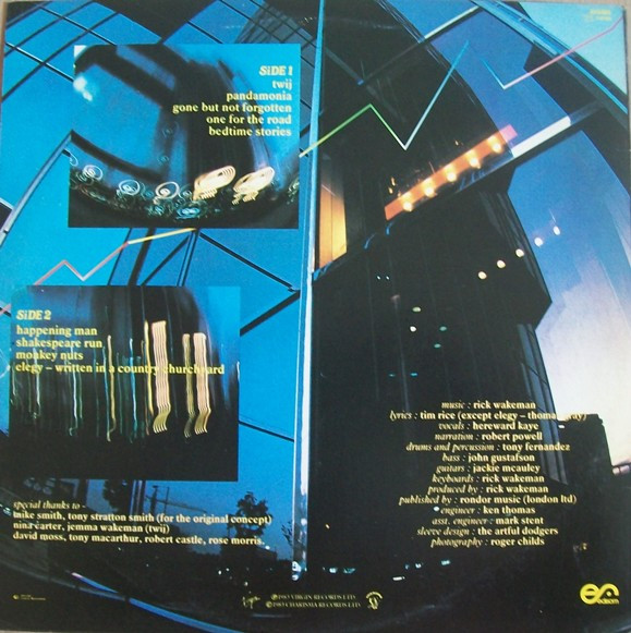 Rick Wakeman - Cost Of Living | Charisma (615405) - main