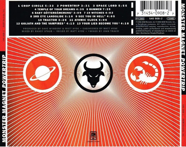 Monster Magnet - Powertrip | A&M Records (540 908-2) - 2