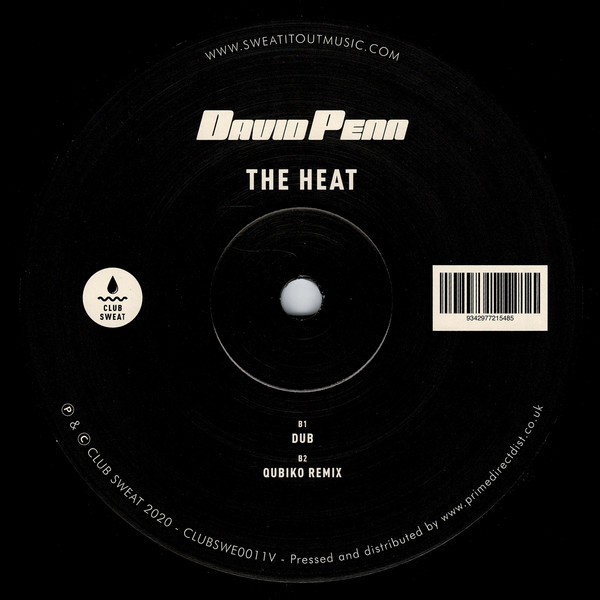 David Penn - The Heat | Club Sweat (CLUBSWE011V) - 2 David Penn - The Heat | Club Sweat (CLUBSWE011V) - 2