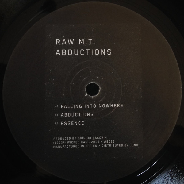 Raw M.T. - Abductions | Wicked Bass (WB016) - main Raw M.T. - Abductions | Wicked Bass (WB016) - main