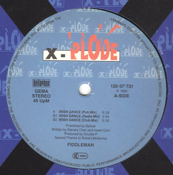 Fiddleman - Irish Dance | X-Plode (120·07·731) - main
